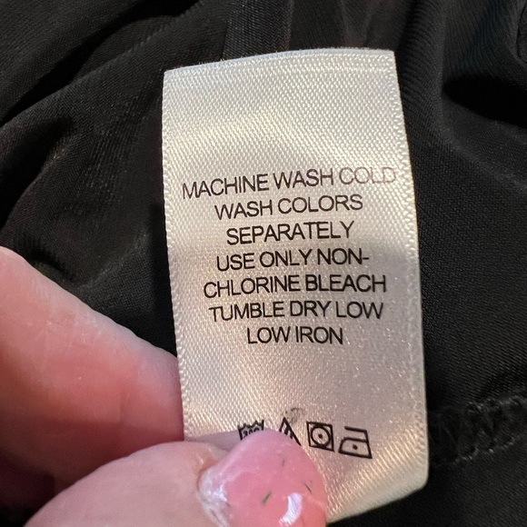 Roman’s black cowl neck sleeveless maxi dress size 14/16 - Picture 7 of 7